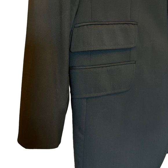 ETRO Man Blazer Jacket Size 50 Long Sleeves 100% Wool Lining is Silk-Acetate - Picture 5 of 15